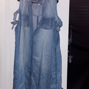 Cato Blue Denim Dress